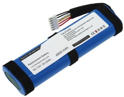 Replacement Battery for JBL GSP-2S2P-XT3A Xtreme 3 7.4V/6800mAh