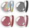 Allstarry ChromNagelpulver, metallischer Spiegeleffekt, Pigmente, Chrom, laserschillernder Nagel, Glitzer, magisches Einhorn, GlitzerstaubSet für GelNagellack, Nagelkunst, Dekoration, Kunstharz
