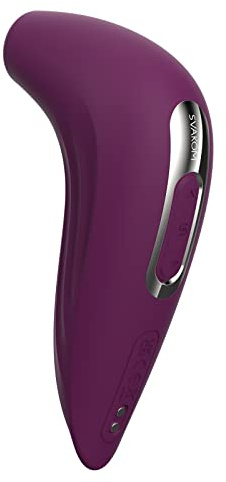 Svakom Pulse Union Luftdruck-Vibrator (Mit App-Steuerung), Violett, 12,2x7,28x4,02 cm