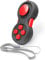 HAOSHICS Fidget Pad Portable Fidget Controller Classic Retro Game Controller Fidget Toy Handheld Toy Controller with 8 Fidget Functions Controller Game Pad for Teens Relieve Stress Anxiety (Red)
