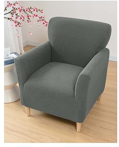 Housse de Fauteuil Cabriolet 1 Place Housse de Fauteuil Extensible Club Universel Amovible Lavable Couverture de Fauteuil Chesterfield Protecteur de Fauteuil pour Salon Tub Chair ( Color : #17 , Size