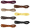 7 Stücke Lederband Kette, Kunstleder Schnur, Leder Schnüre, Faux Wildleder Schnur, Lederschnur, Lederschnur Faden Lederband für DIY Armband Halskette Schmuck, 3 mm * 5m