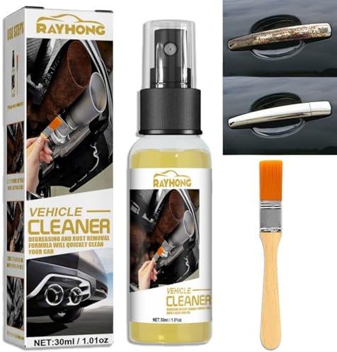 Powerful Rust Remover and Converter Spray for Metal - Car Chassis Treatment, Anti-Rust Paint, Inhibitor, Blocker
