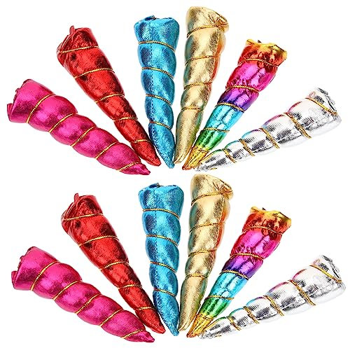 LIFKOME 12pièces Coiffe Licorne Avec Paillettes Accessoires Photo Et Pour Fête Événements Et Cosplay