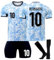 Fußball Trikot, Neue 24 Hause/Auswärts Fußball Trikot Kinder Erwachsener, Nr.7 Fussball Trikots Shorts und Socken Anzug Jungen Herren