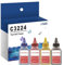C3224dw Toner Refill Pulver Kompatibel Für Lexmark C3210K0 C3210C0 C3210M0 C3210Y0 Funktioniert Mit C3224dw C3326dw C3426dw MC3224i MC3326i MC3426i Drucker,BK/C/M/Y-4 Pack