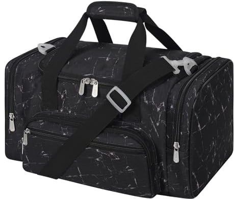 ZZY 25L Sporttasche Klein, 43x25x23 cm Kleine Reisetasche, Marmor | Gym Tasche, Fitness Tasche Trainingstasche für Weekender Reisetasche