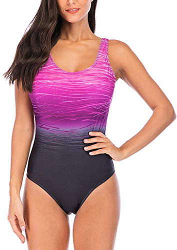 Costume Da Bagno Donna Piscina Taglie Forti Costume Brasiliana Intero Curvy Costumi Nuoto Contenitivi Swimwear Interi Push Up Swimsuit Mare Imbottito Controllo Della Pancia Beachwear Moda Surf Offerta