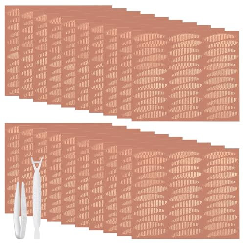 720 PCS Schlupflider Tapes Augenlid Stripes Unsichtbar Kommt mit 2 Werkzeugen Geeignet für Schlupflider Eyelid Tape Unsichtbare Doppellidstreifen Hautfreundlich Wonderstripes Schlupflider
