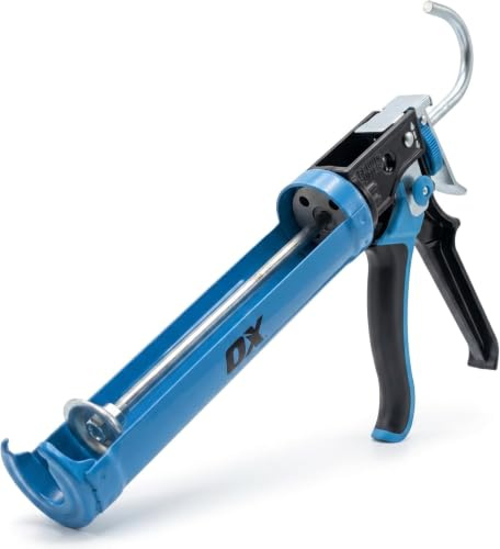 OX Pro Kartuschenpistole Silikonpistole | 25:1/12:1 Schubverhältnis | Tropffreier Schalter | Fugenpistole