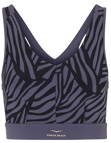 Venice Beach Top VB Abigail AOP line Art Blue Mussel, S