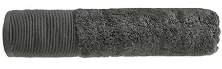 Allure Bamboo Bath Sheet 90 x 150cm – Luxury Super Soft Hypo-Allergenic Plush 550GSM Extra Large Bath Towel (Graphite Grey)