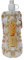 Aqua-Licious faltbare Trinkflasche mit Karabiner, wiederverwendbar, Trinkbeutel (Golden Pineapple)