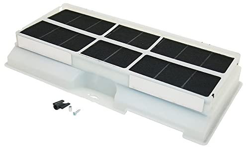 Klarstein filtro de carbón activo para campana extractora. 2 filtros de recambio para absorción de 18,5 cm de diámetro
