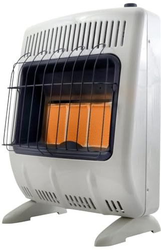 Heatstar 20,000 Btu Vent Free Radiant Natural Gas Heater With Thermostat And Blower