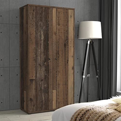 möbelando Schrank Beistellschrank Aktenschrank Standschrank Holzschrank Tembi I Old Wood Vintage
