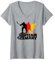 Damen Eishockey Deutschland Trikot T-Shirt mit V-Ausschnitt