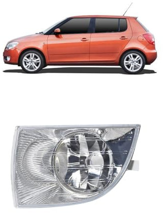 DM Autoteile 108549 Nebelscheinwerfer links HB4 kompatibel für Skoda Fabia II 542 Combi 545 Roomster 5J7