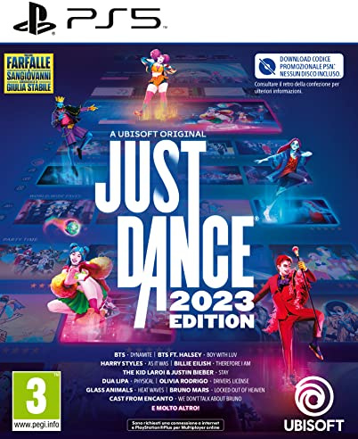 Just Dance 2023 code in box PS5