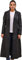 Isaac & David Chicago Langer Ledermantel für Damen – Lammfell Schwarz Ganzkörper Trenchcoat – Leder Automantel, Schwarz, XX-Large