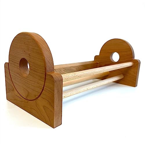 Schallplattenständer CD-Schallplattenhalter, CD-Regal aus Holz, Aufbewahrung von Schallplatten, Tisch-CD-Ausstellungsständer, Album-Aufbewahrungsregal, for bis zu 30 Alben oder CDs Schallplatten Aufbe