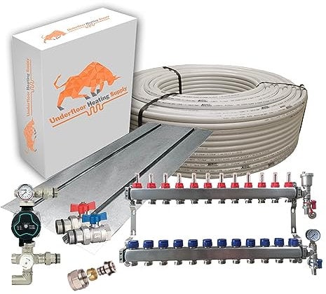 Underfloor Heating Suspended Floor Kit - 240m2 (12 Port)