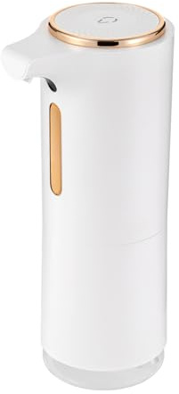 Automatischer Seifenspender, 250 ml, 1200 mAh, wiederaufladbarer Akku, Seifenspender, Küche, für Bäder, Küchen, Hotel (weiß)