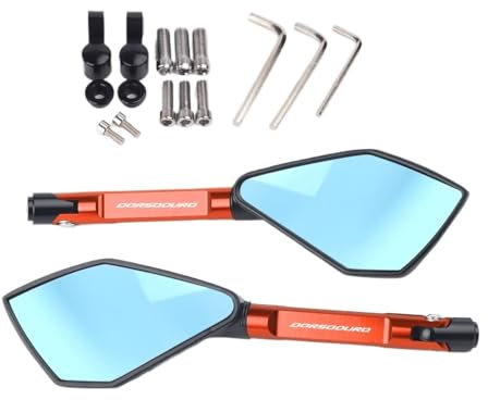 Motorrad Spiegel Rückspiegel Für Aprilia DORSODURO 750 DORSODURO 1200 Universal Motorrad Spiegel Motorrad Seite Rückspiegel