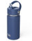 OISIZ 14oz Bouteille d'Eau pour Enfants avec Paille 420ml Gourde Isotherme Enfant avec paille Gobelet Thermique en Acier Inoxydable pour les enfants Sans BPA et garde le froid pendant 24 heures
