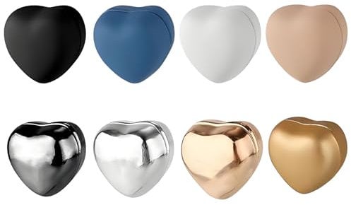 8 Paar Hijab Magnet nadeln, starke magnetische Hijab-Nadeln, Magnetverschluss, stiftlose Herzmagnete, Cardigan Clip vielseitig verwendbare Sicherheits-Hijab-Magnetnadeln, keine Hängenbleiben-Magnet
