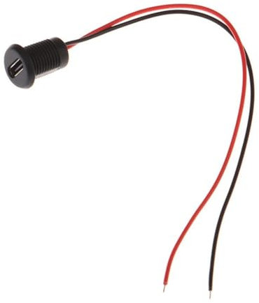 CYILPR Secure Lock Panel USB C Typ C Anschluss 2-polige Ladebuchse Für Projekte Und Anwendungen Mit Schutz