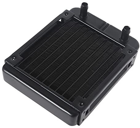 Liquid Cooling High-Density Fins 10-Row Tubes Aluminum Radiator For Computer Water Cooling 120mm/4.72