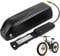 36V 13Ah, 17.5Ah 19.2Ah Folding Electric Bike Battery, EBike Battery with BMS Protection Board with Charger(48V 17.5 Ah,4pin)