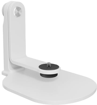 Desktop Projector Stand - Adjustable Tilt Mount, Small Table Bracket | Home Video Vlog DVR Camera Tripod Accessory, Sturdy Weighted Base Stability Security Safety for Ideal Projector