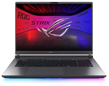 ASUS ROG Strix G18 | 18 WQXGA 240Hz | Ultra 9 275HX | RAM: 32GB | SSD: 2TB | NVIDIA RTX 5070 Ti | Einzeltasten RGB | Windows 11 Pro | Office 2024 Pro | Notebooktasche