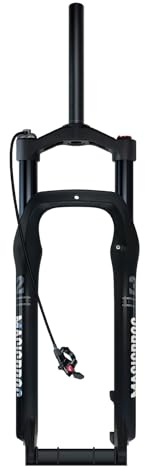 4.0 Fatbike-Mountainbike mit Federgabel (20/26 Zoll) für Snow Beach E-Bikes, Luftfederung (1 1/8 Zoll), Scheibenbremse vorne (120 mm Federweg), 9 x 135 mm Schnellspanner, manueller Lockout (gerade, F