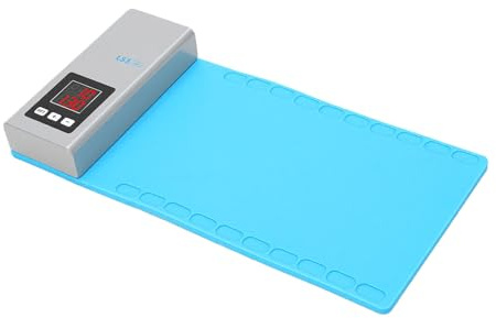 Generic Coussin Chauffant pour écran LCD avec Système de Préchauffage Rapide, Tapis en Silicone Flexible pour la Réparation D'écran de Téléphone et de Tablette, compatibilité Polyvalente avec Divers