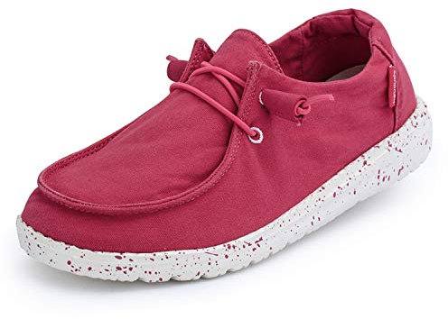 Hey Dude Damen Wendy Slipper, Coral, 36 EU