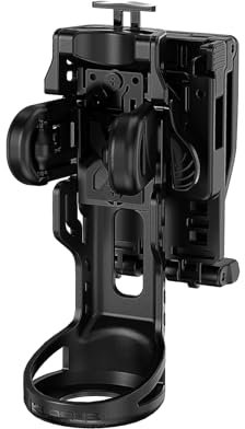 klarus Tactical Taschenlampen Holster AH3-360 Grad drehbar, Schnellverschluss, Gürtelclip