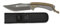Cuchillo encordado K25 Coyote Total 25 para Caza, Pesca, Camping, Outdoor, Supervivencia y Bushcraft K25 32378 + Portabotellas de regalo