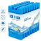 Homewit Blocs Réfrigérants pour Glacières,Lot de 8 x 210 ML Sac Isotherme ou Glacière, Réutilisable Conception Mince et Légère pour Pain de Glace et Sac à Déjeuner - Bleu