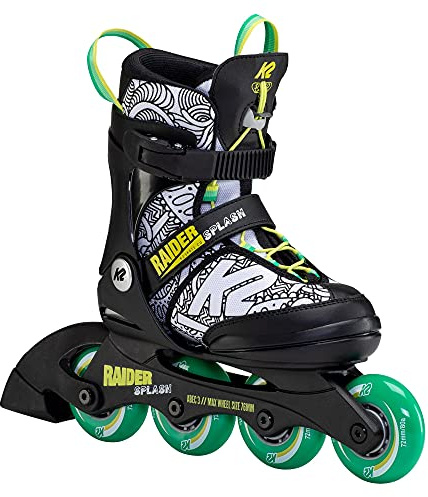 Raider Splash – Black - Green - Splash – 30F0116