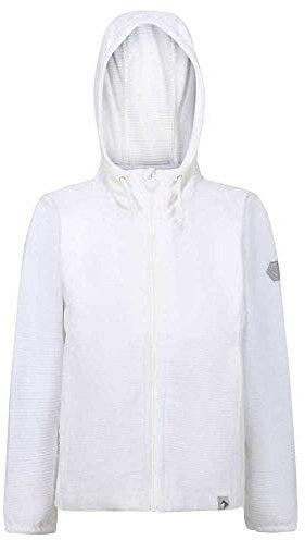 Regatta Kinder Tapley Heayweight Ribbed Velour Hooded Jacket Fleece, weiß, 3-4