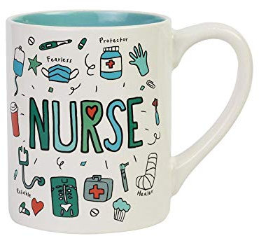 Enesco Simply Mud Krankenschwester-Tasse, 400 ml
