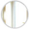 Frameless Round Mirror Stick on Hallway Mirror No DIY Complete Kit