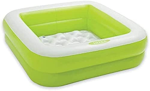 Intex Babypool Play Box Pool, Farblich Sortiert, 86 x 86 x 25 cm, Sortierte Farben (Grün)
