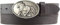 BELTINGER Gürtel für Reiter mit Pferde-Gürtelschnalle aus Vollrindleder 3 cm | Reiter-Gürtel 30mm für Reithose | Reiterinnen-Gürtel | Braun 95cm