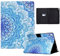 Rostsant Coque iPad 9/8/7 Génération, iPad Air 3, iPad Pro 10.5 Étui avec Fonction Réveil/Sommeil Auto Housse pour iPad 10.2 Pouces 2019/2020/2021, iPad Air 3/iPad Pro 10.5 Pouces Mandalas