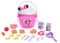 Just Play 89941 Disney Junior Minnie Mouse Dinner Party Eimer 25-teiliges Set mit Lebensmitteln, Tellern, Gabeln, Schüsseln, Kochutensilien, u.v.m. 25cm, ab 3 Jahren, Mehrfarbig, ys/m
