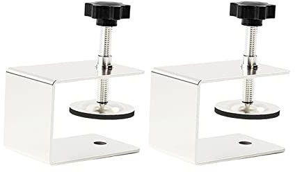 Baoblaze 2Pcs Metal Drawer Front Installation Clamps, Cabinet for Craft Repair Woodworking